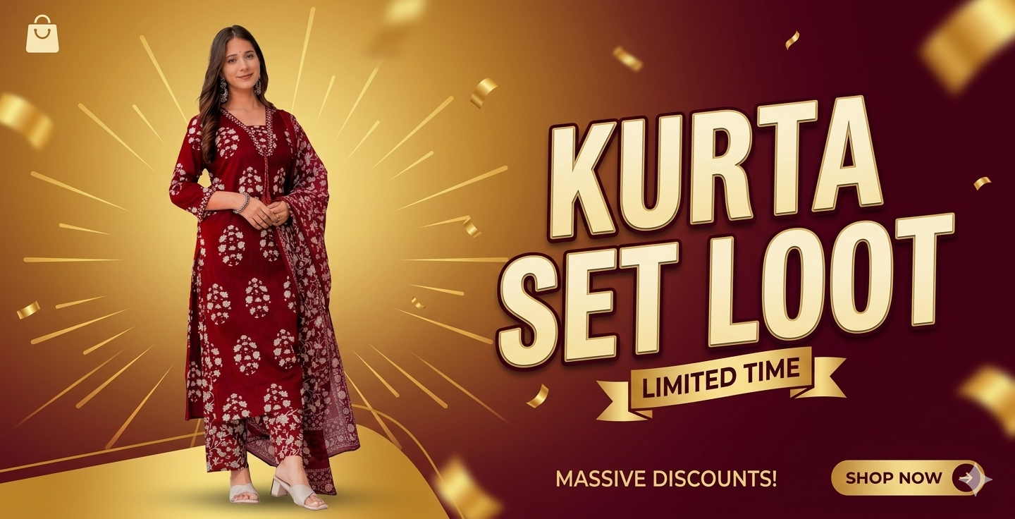 PARTHVI Women’s Pure Cotton Printed Straight Kurta Set with Palazzo Pants & Dupatta – स्टाइल और कम्फर्ट का परफेक्ट कॉम्बिनेशन