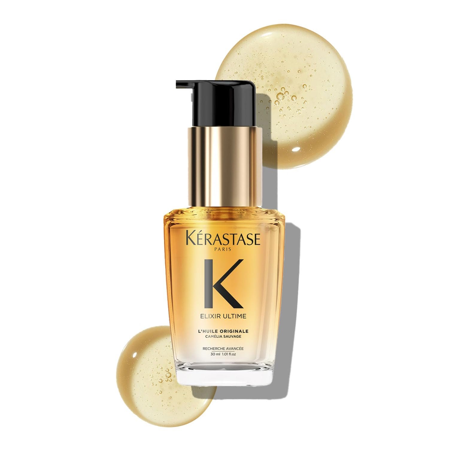Anti frizz hair serum infused with French Camellia and Marula Oils