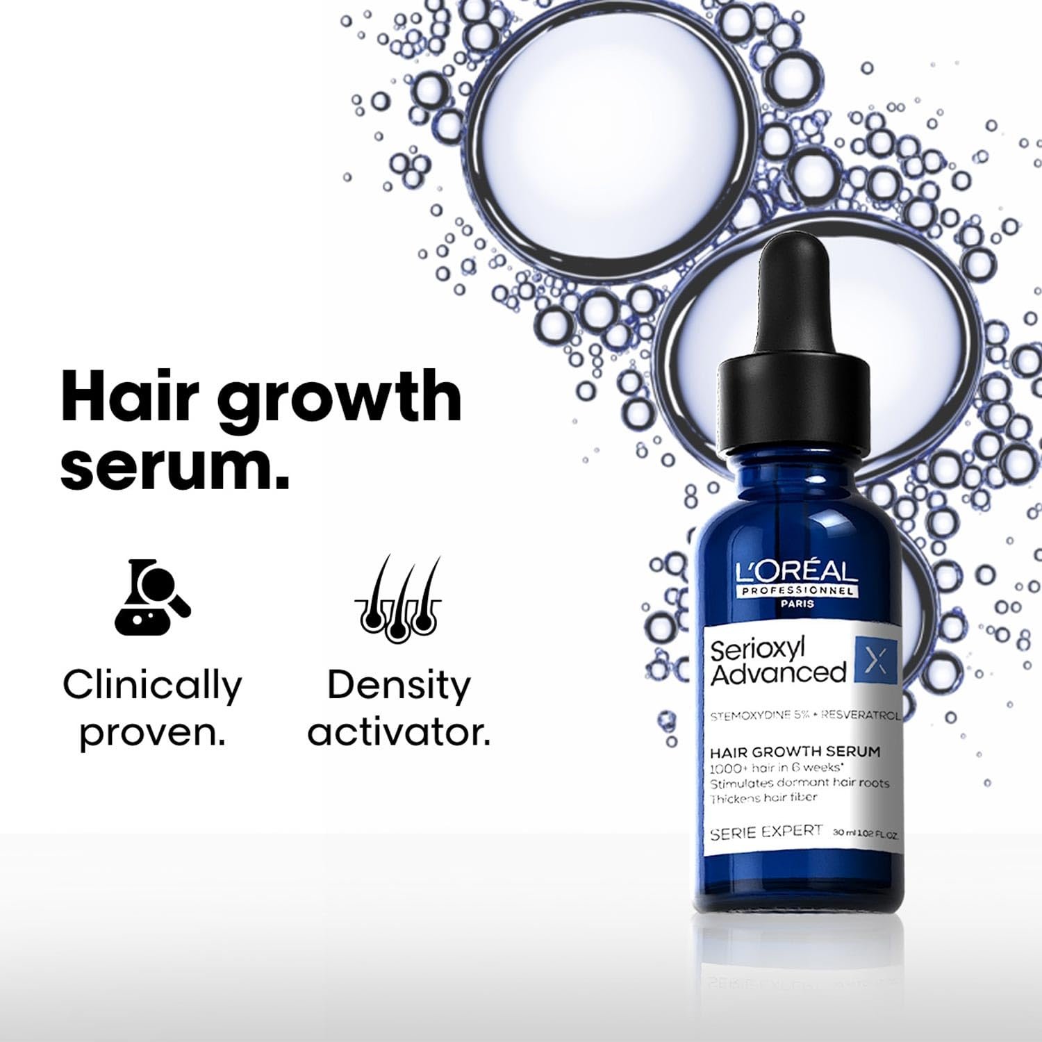 LOréal Professionnel Serioxyl Advanced Hair Growth Serum with Stemoxydine 5 Percent