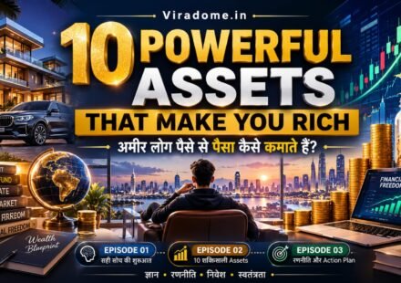 10 Powerful Assets That Make You Rich – अमीर लोग पैसे से पैसा कैसे कमाते हैं? 10 सबसे शक्तिशाली Assets जो आपको Financial Freedom की ओर ले जा सकते हैं | Finance Guide by ViraDome.in