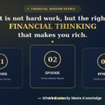Financial Mindset, Asset vs Liability, Cash Flow Management aur Wealth Creation par aadharit ViraDome.in ki 3 Episode Financial Freedom Series ka premium blog poster.